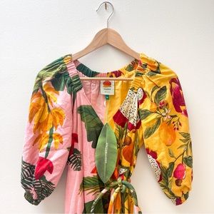 FARM Rio Multicolor Tropical Dress